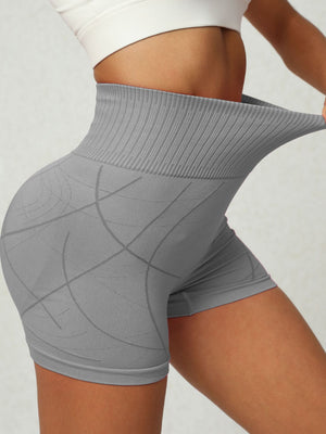 High Waist Active Shorts - All Mine Now Clothing