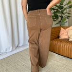 RFM Full Size High Rise Garment Dye Wide Leg Jeans - All Mine Now Clothing