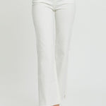 RISEN Full Size High Rise Tummy Control Straight Jeans Trendsi