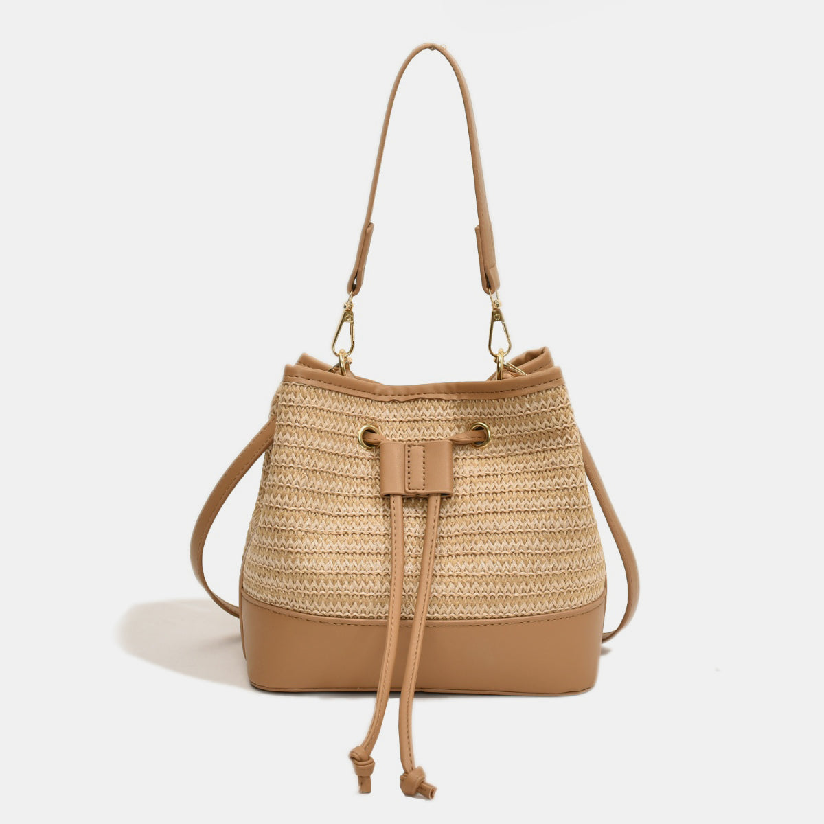 Straw Braided Shoulder Bag - All Mine Now Clothing