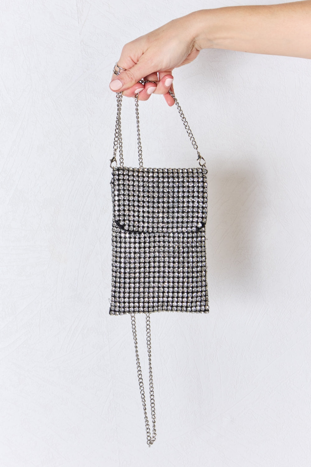 Forever Link Rhinestone Mini Crossbody Bag - All Mine Now Clothing