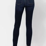 Judy Blue Full Size High Waist Handsand Skinny Jeans Trendsi