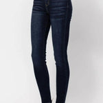 Judy Blue Full Size High Waist Handsand Skinny Jeans Trendsi