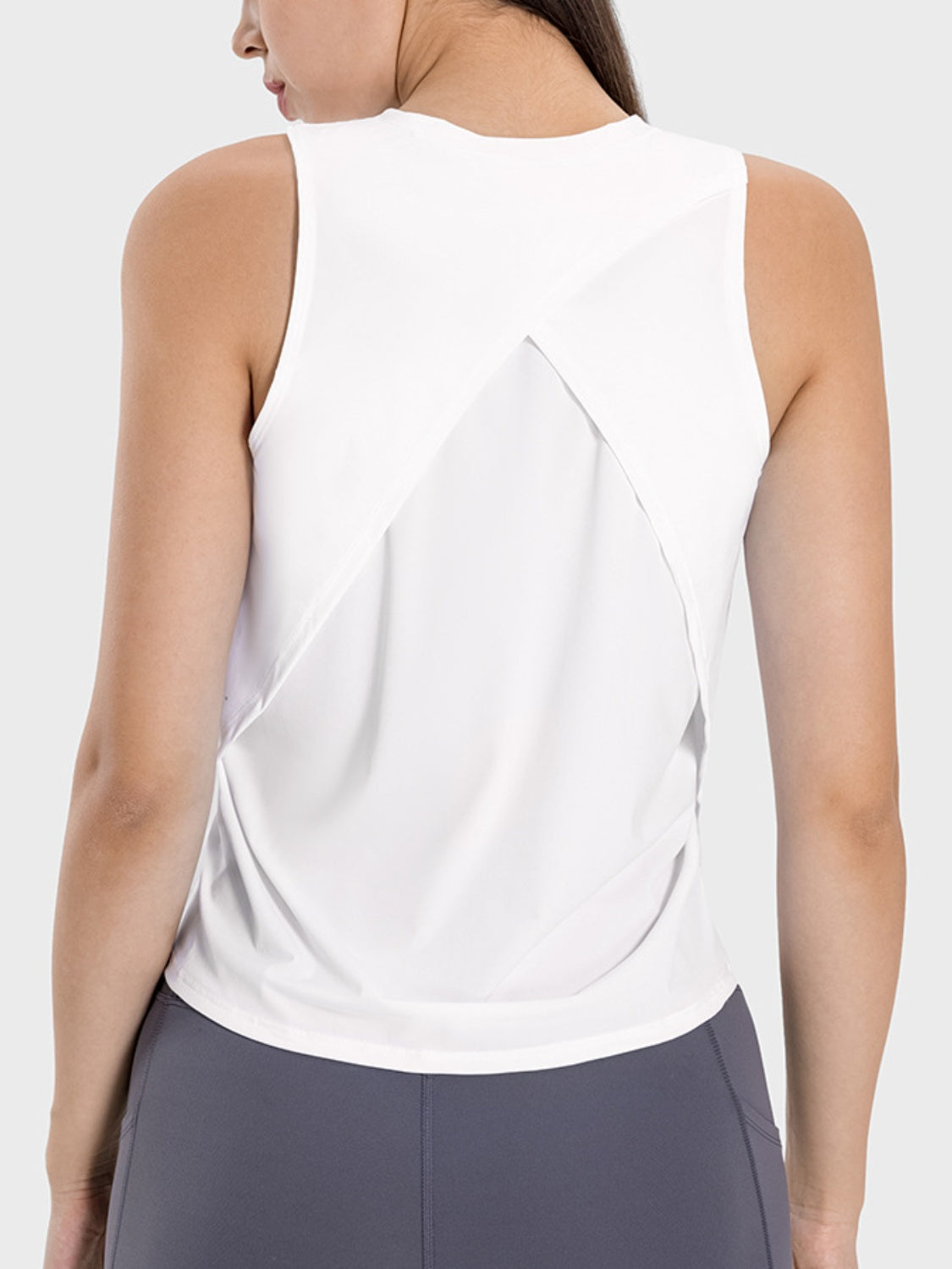 Millennia Round Neck Active Tank - All Mine Now Clothing