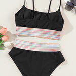 Scoop Neck Spaghetti Strap Two-Piece Swim Set - All Mine Now Clothing