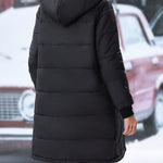 Plus Size Zip Up Hooded Winter Coat - All Mine Now Clothing