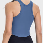 Millennia Round Neck Racerback Active Tank - All Mine Now Clothing