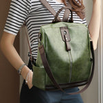 PU Leather Large Backpack Bag - All Mine Now Clothing