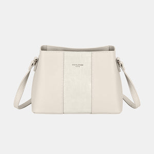 David Jones PU Leather Crossbody Bag - All Mine Now Clothing