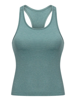 Millennia Round Neck Racerback Active Tank - All Mine Now Clothing