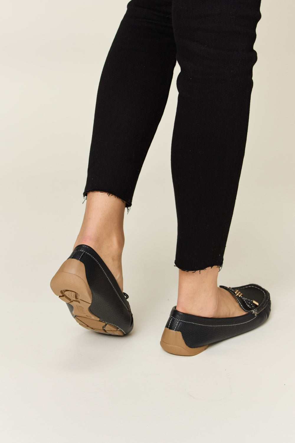 Forever Link Slip On Bow Flats Loafers - All Mine Now Clothing