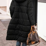 Full Size Zip Up Sherpa Hooded Coat Trendsi