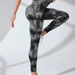 Tie-Dye High Waist Active Leggings - All Mine Now Clothing