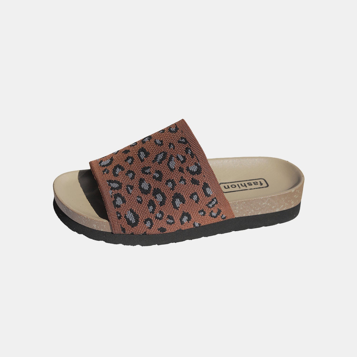 Leopard Open Toe Sandals - All Mine Now Clothing