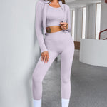 Tank Cropped Active Top and Pants Set - All Mine Now Clothing