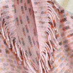 Fringe Open Front Half Sleeve Poncho - All Mine Now Clothing