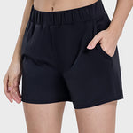 Millennia Elastic Waist Active Shorts - All Mine Now Clothing