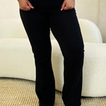 Zenana Full Size High Waist Wide Waistband Bootcut Active Pants - All Mine Now Clothing