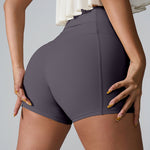 High Waist Active Shorts - All Mine Now Clothing