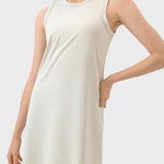 Millennia Round Neck Sleeveless Active Dress - All Mine Now Clothing