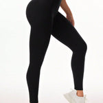 Letter Printed High Waist Active Leggings - All Mine Now Clothing