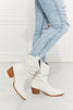 MMShoes Better in Texas Scrunch Cowboy Boots in White - All Mine Now Clothing