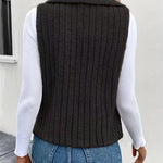 Open Front Fuzzy Vest Coat - All Mine Now Clothing