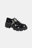 Forever Link Buckled Platform Lug Sole Loafers - All Mine Now Clothing