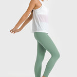 Millennia High Waist Ankle-Length Yoga Leggings - All Mine Now Clothing