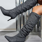 Point Toe Stiletto Boots