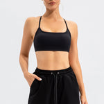 Crisscross Spaghetti Strap Active Cami - All Mine Now Clothing