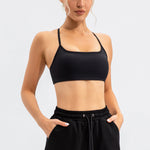 Crisscross Spaghetti Strap Active Cami - All Mine Now Clothing