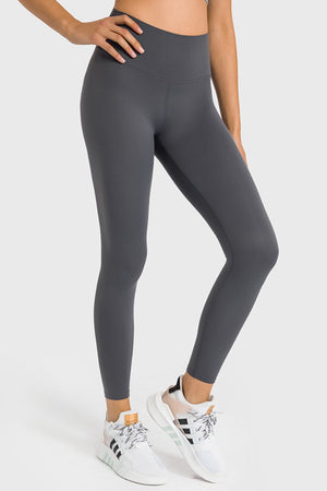 Millennia High Waist Ankle-Length Yoga Leggings - All Mine Now Clothing