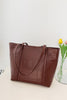 Textured PU Leather Handbag - All Mine Now Clothing