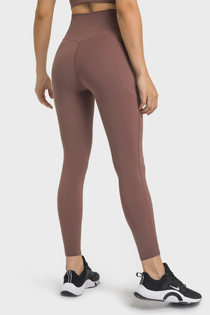 Millennia V-Waist Yoga Leggings with Pockets - All Mine Now Clothing