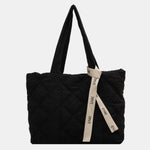 Quilted Nylon Large Tote Bag - All Mine Now Clothing