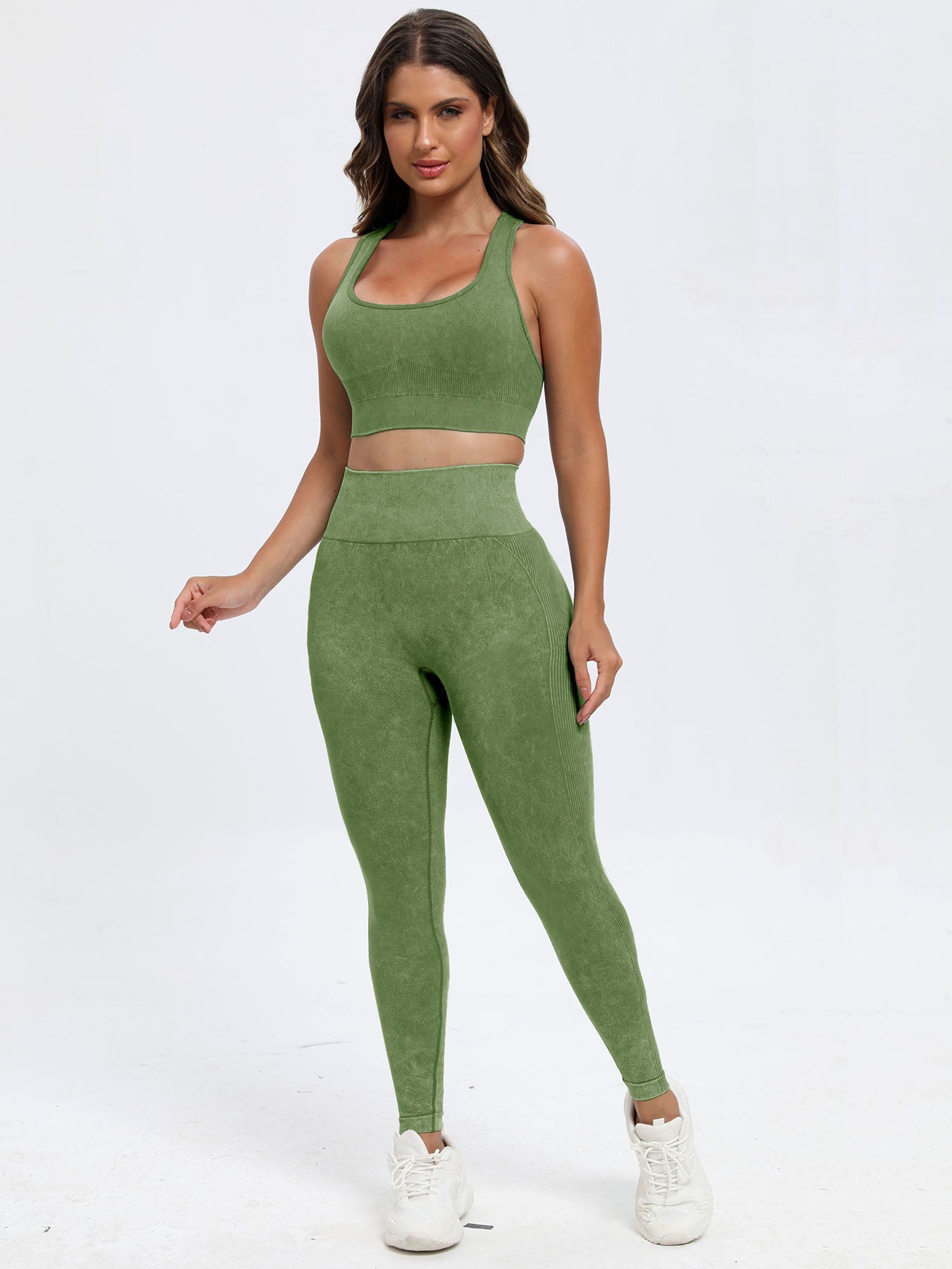 Scoop Neck Wide Strap Top and Pants Active Set - All Mine Now Clothing