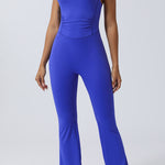 Crisscross Wide Strap Sleeveless Jumpsuit - All Mine Now Clothing