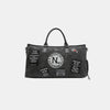 Nicole Lee USA Denim Patch Duffel - All Mine Now Clothing