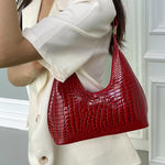 PU Leather Stone Texture Shoulder Bag - All Mine Now Clothing