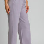 Umgee Drawstring Elastic Waist Wide Leg Pants - All Mine Now Clothing