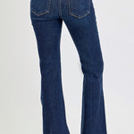 RISEN Full Size High Rise Flare Jeans with Pockets - All Mine Now Clothing