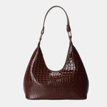 PU Leather Stone Texture Shoulder Bag - All Mine Now Clothing