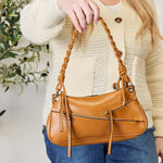 SHOMICO Braided Strap Shoulder Bag - All Mine Now Clothing