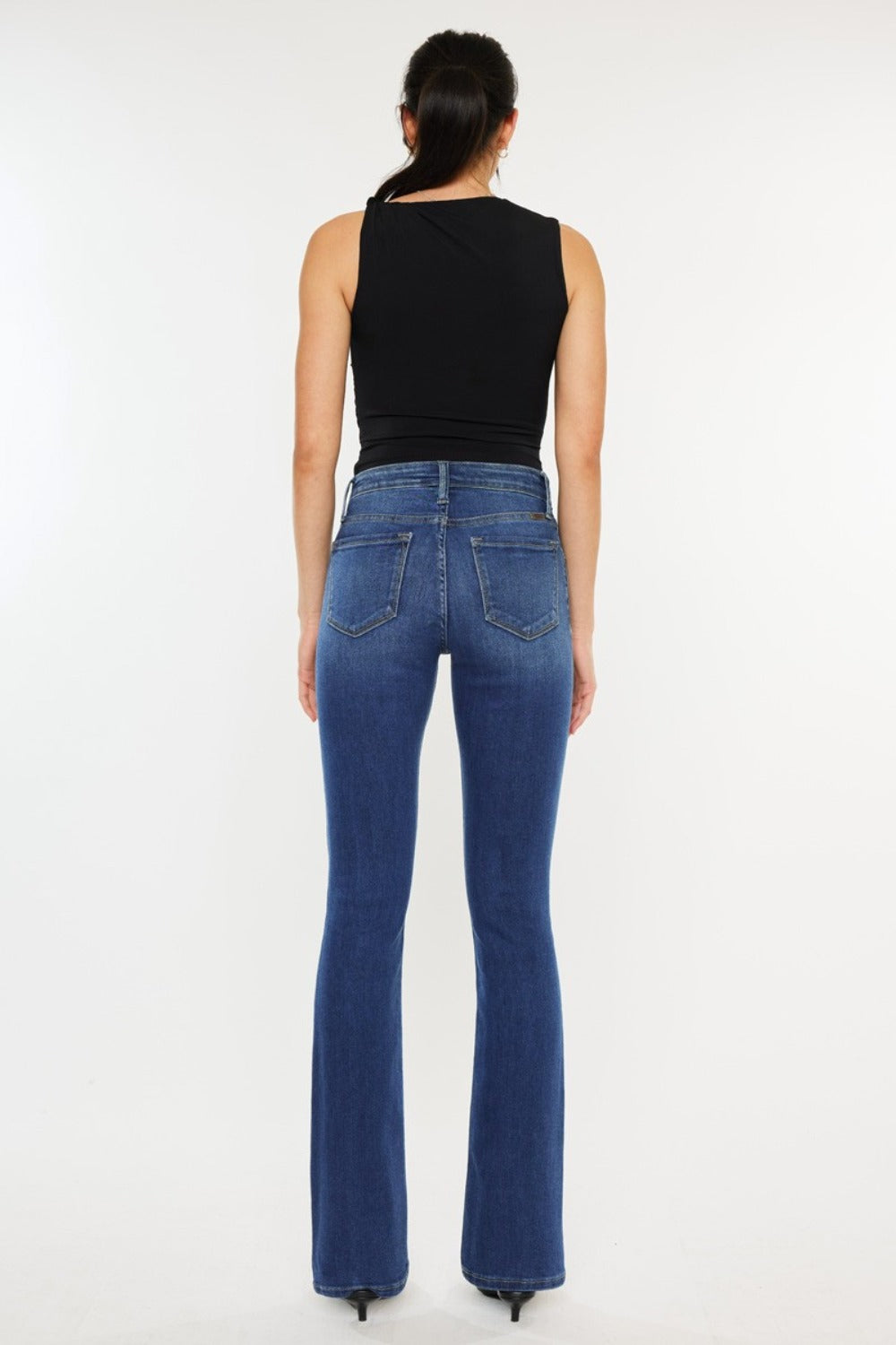 Kancan High Rise Slim Bootcut Jeans - All Mine Now Clothing