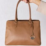 David Jones Structured Leather Handbag - All Mine Now Clothing