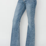 RISEN Full Size Mid Rise Bootcut Jeans - All Mine Now Clothing