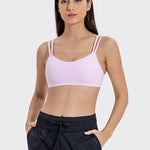 Millennia Scoop Neck Double Strap Active Cami - All Mine Now Clothing