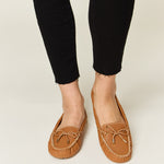 Forever Link Bow Decor Flat Loafers - All Mine Now Clothing