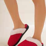 Thermal Faux Fur Round Toe Slippers - All Mine Now Clothing